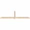 Ekena Millwork Eugene Smooth Timber Gable Bracket, Douglas Fir, 96"W x 32"H x 3 1/2"D x 3 1/2"F, 8/12 Pitch GBW096X32X0404EUG00SDF - alternate 4